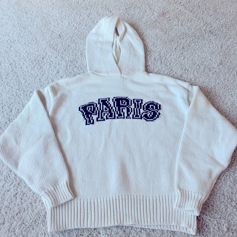 PARIS FOREVER 21 SWEATSHIRT size L